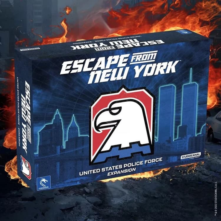 Boîte du jeu : Escape from New York : United States Police Force