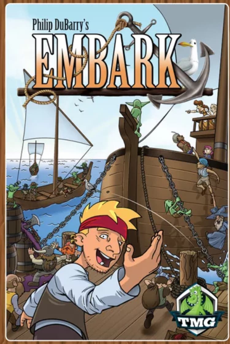 Boîte du jeu : Embark