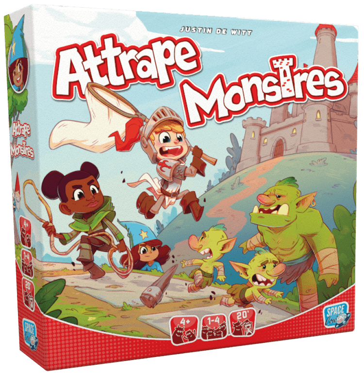 Boîte du jeu : Attrape Monstres