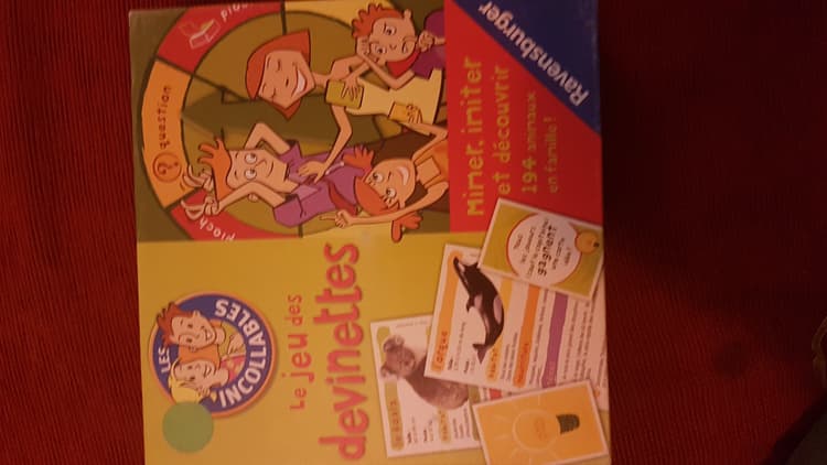 Boîte du jeu : Les incollables : le jeu des devinettes