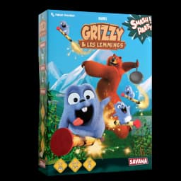 Couverture de Grizzly & Les Lemmings : Smash Party