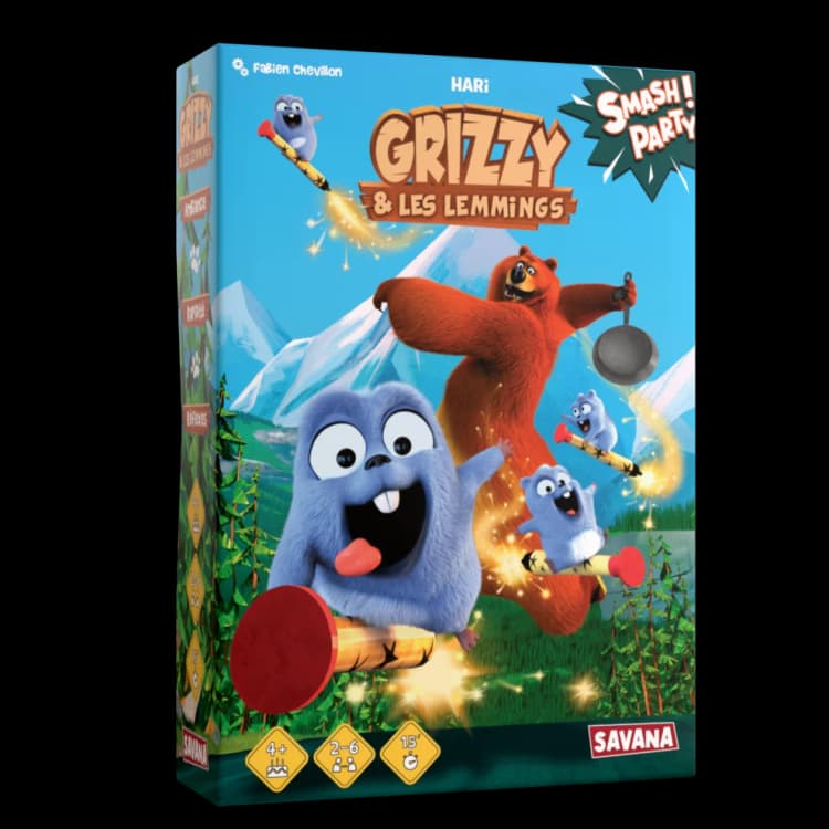 Boîte du jeu : Grizzly & Les Lemmings : Smash Party