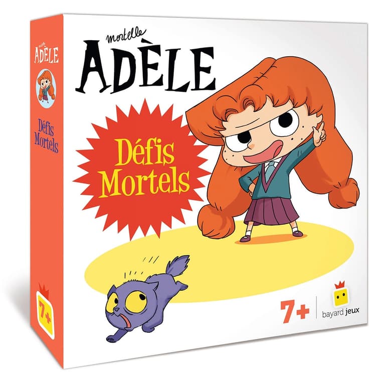 Boîte du jeu : Mortelle Adèle - Défis mortels