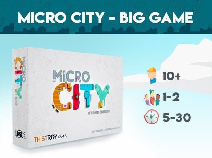 Boîte du jeu : Micro City