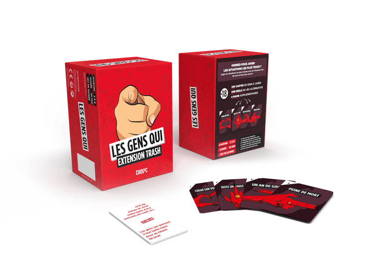 Boîte du jeu : Les Gens Qui - Extension trash