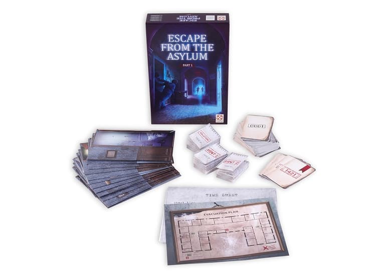 Boîte du jeu : Escape from the Asylum
