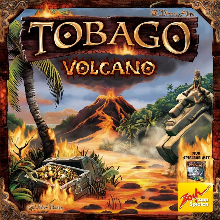 Boîte du jeu : Tobago - Extension "Volcano"