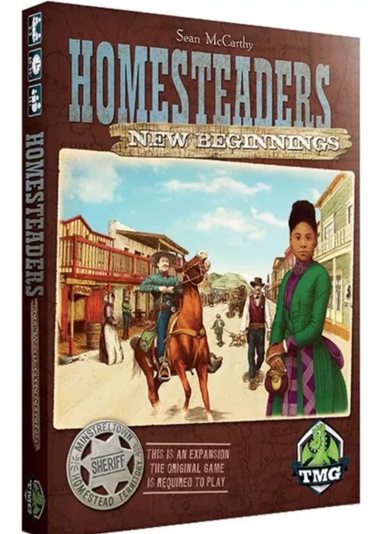 Boîte du jeu : Homesteaders : New Beginnings