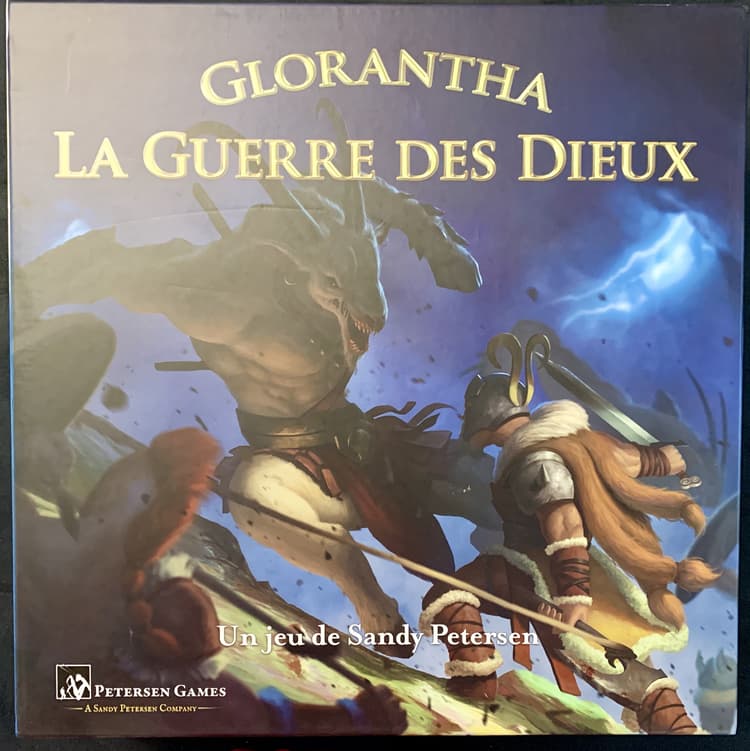 Boîte du jeu : Glorantha: La Guerre des Dieux