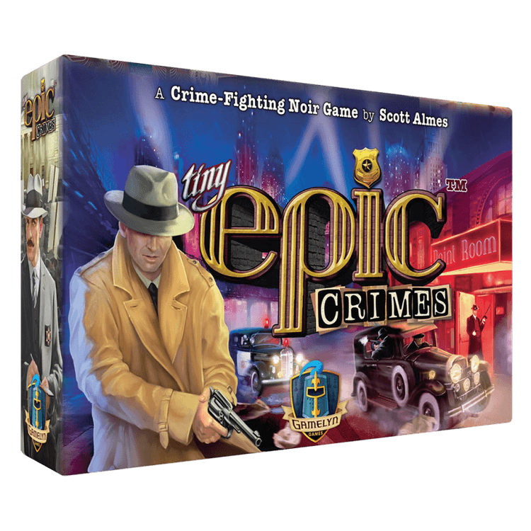 Boîte du jeu : Tiny Epic Crimes
