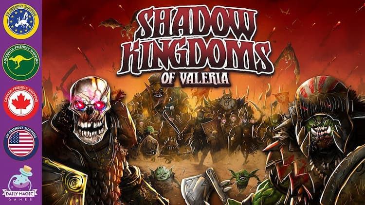 Boîte du jeu : Shadow Kingdoms of Valeria