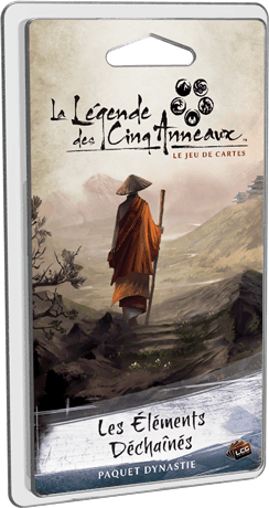 Boîte du jeu : La Légende des Cinq Anneaux LCG : Les Éléments Déchaînés