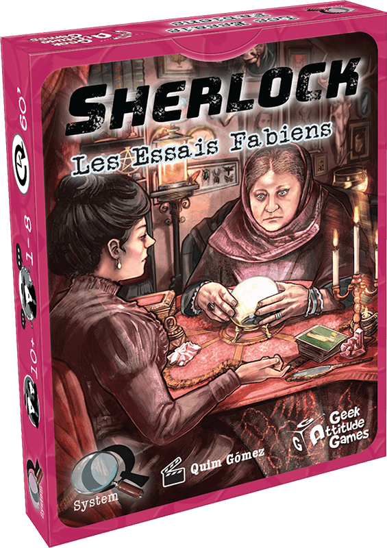 Boîte du jeu : Q-Sherlock : les Essais Fabiens