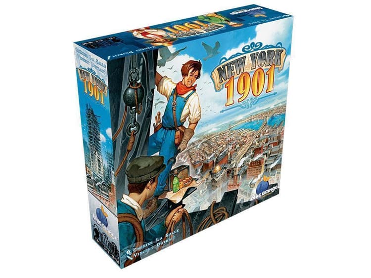 Boîte du jeu : New York 1901