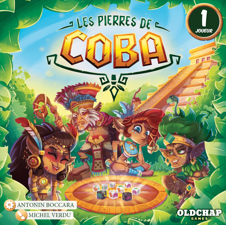 Boîte du jeu : Les pierres de Coba