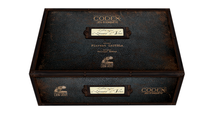 Boîte du jeu : CODEX Jeu d'enquête - L'ultime secret de Léonard de Vinci