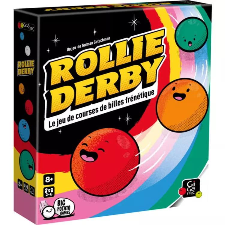 Boîte du jeu : Rollie Derby