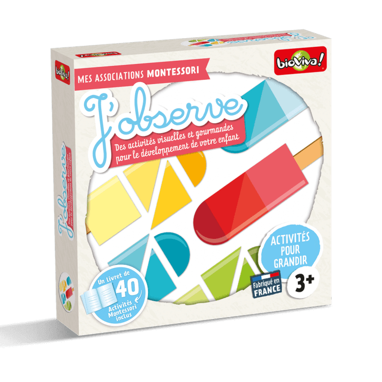 Boîte du jeu : Mes Associations Montessori J'Observe