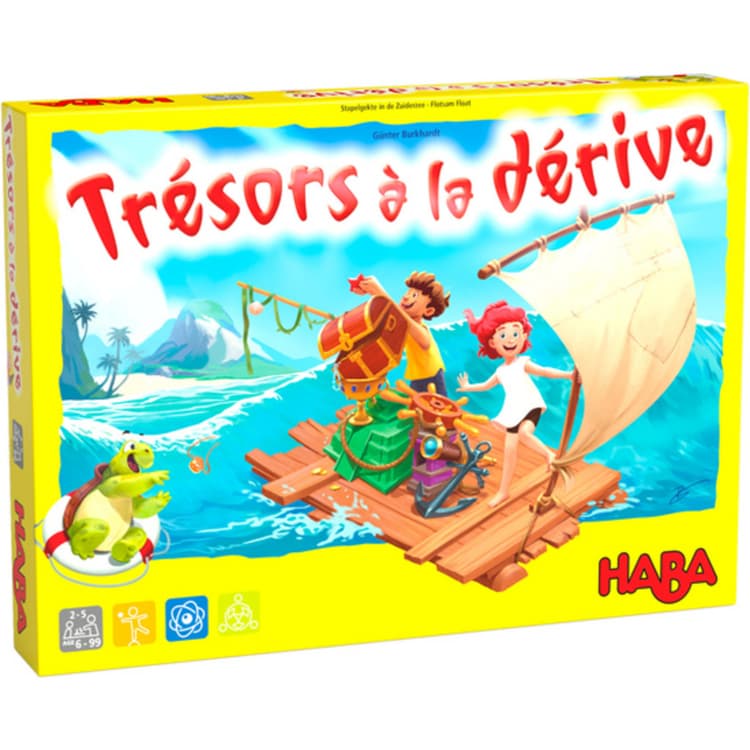 Boîte du jeu : Trésors à la Dérive