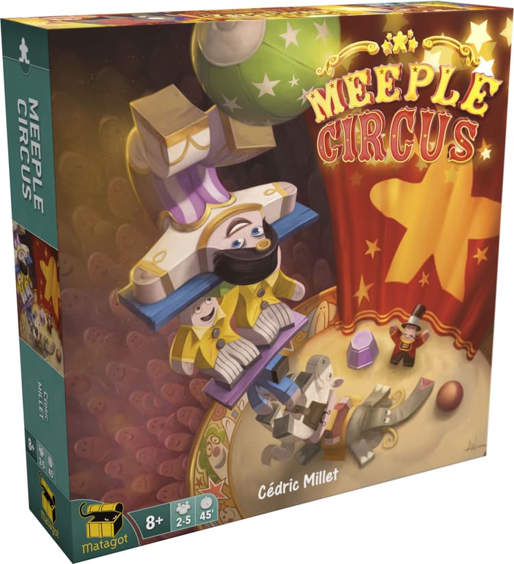 Boîte du jeu : Meeple Circus