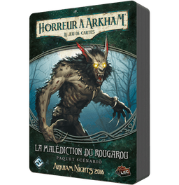 Couverture de Horreur à Arkham : Le Jeu de Cartes - La Malédiction du Rougarou