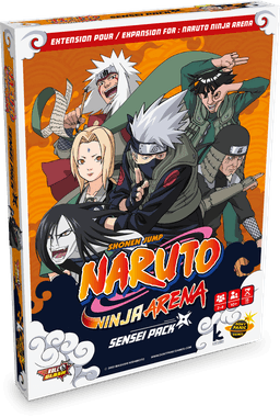 Couverture de NARUTO NINJA ARENA – SENSEI PACK