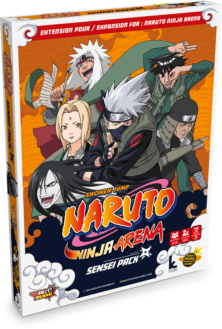 Boîte du jeu : NARUTO NINJA ARENA – SENSEI PACK