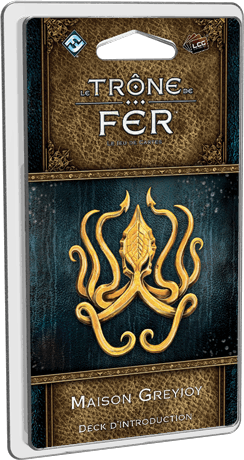 Couverture de Maison Greyjoy : Deck d’introduction Trône de Fer LCG 2nd Édition