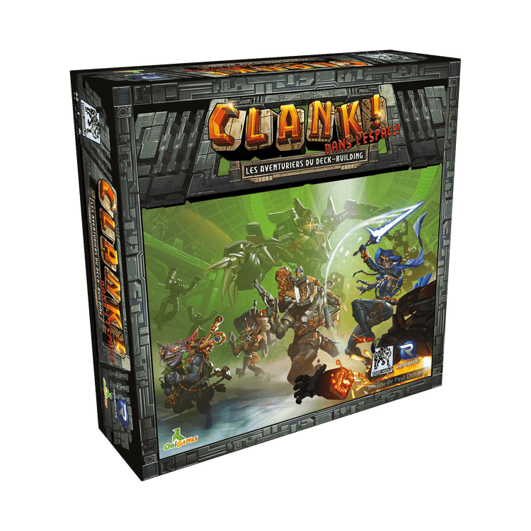 Boîte du jeu : Clank! dans l'Espace!