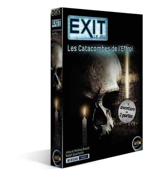 Boîte du jeu : EXIT - Les Catacombes de l'Effroi