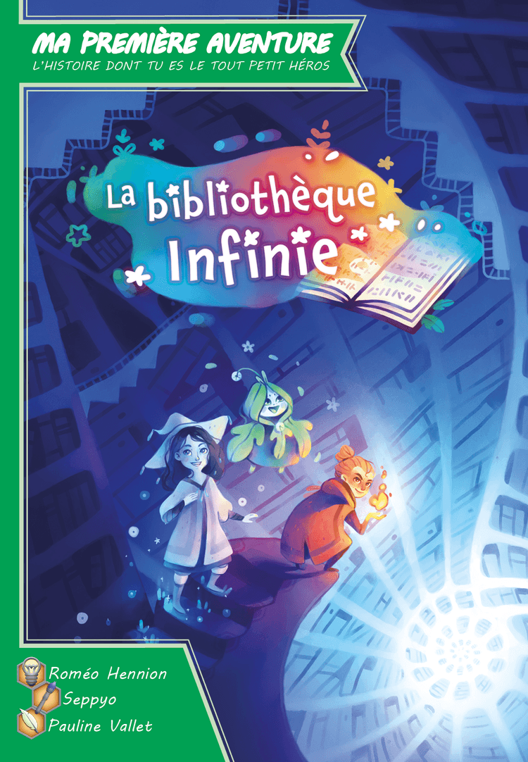 Boîte du jeu : Ma Première Aventure : La Bibliothèque Infinie