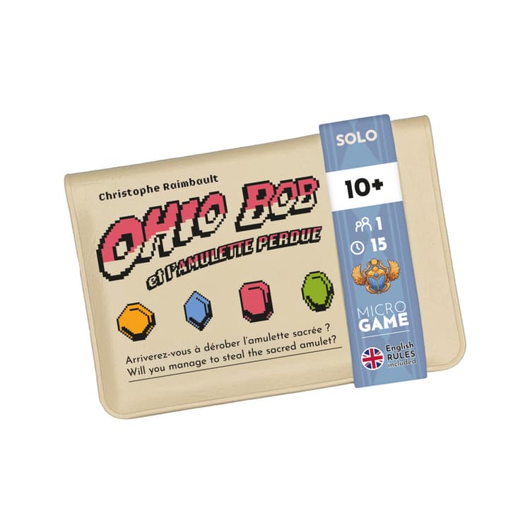 Boîte du jeu : Ohio Bob et l'Amulette Perdue