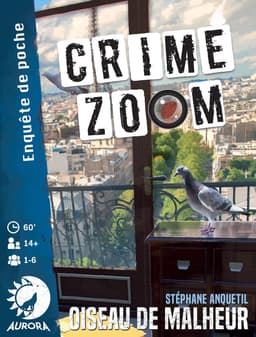 Couverture de Crime Zoom - Oiseau de malheur