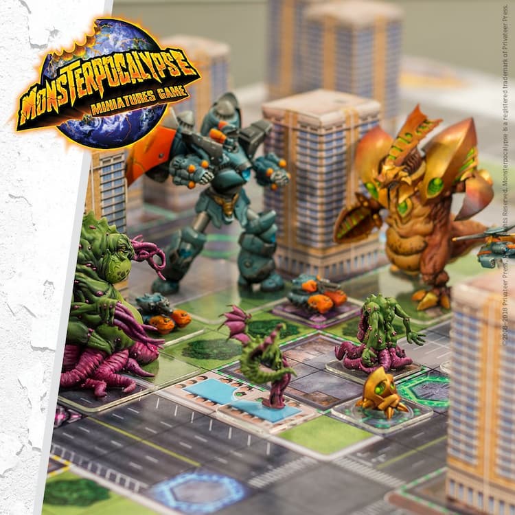 Boîte du jeu : Monsterpocalypse Miniatures Game
