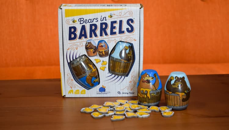 Boîte du jeu : Bears in barrels