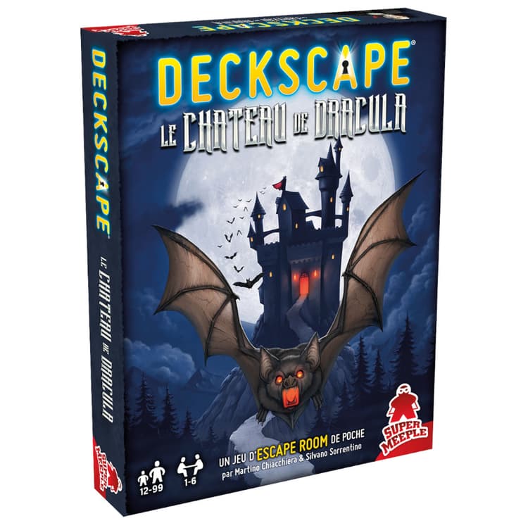 Boîte du jeu : Deckscape: Le Château de Dracula