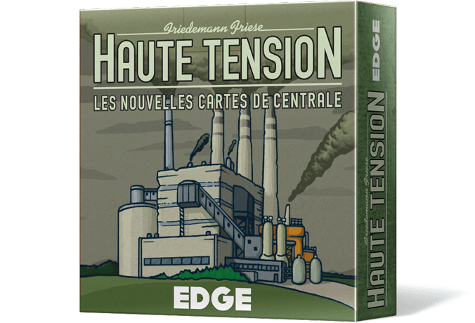 Boîte du jeu : Haute Tension : Les nouvelles cartes de centrale