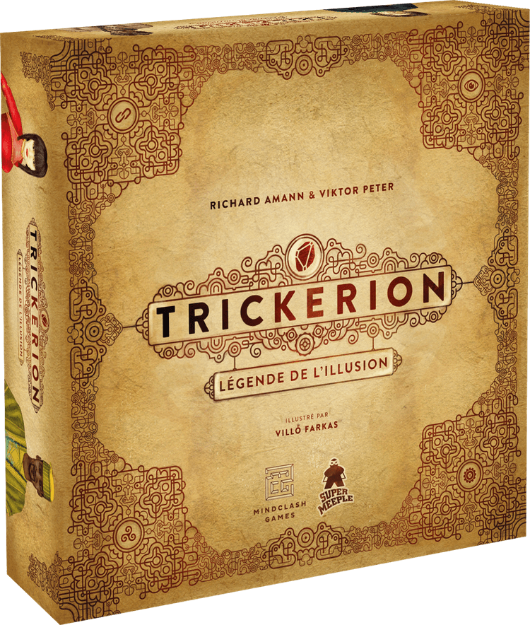 Boîte du jeu : Trickerion : Légende de L'Illusion - VF