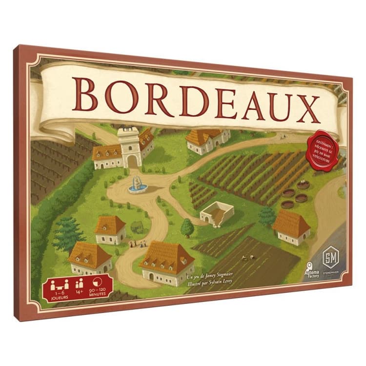 Boîte du jeu : Viticulture : Bordeaux