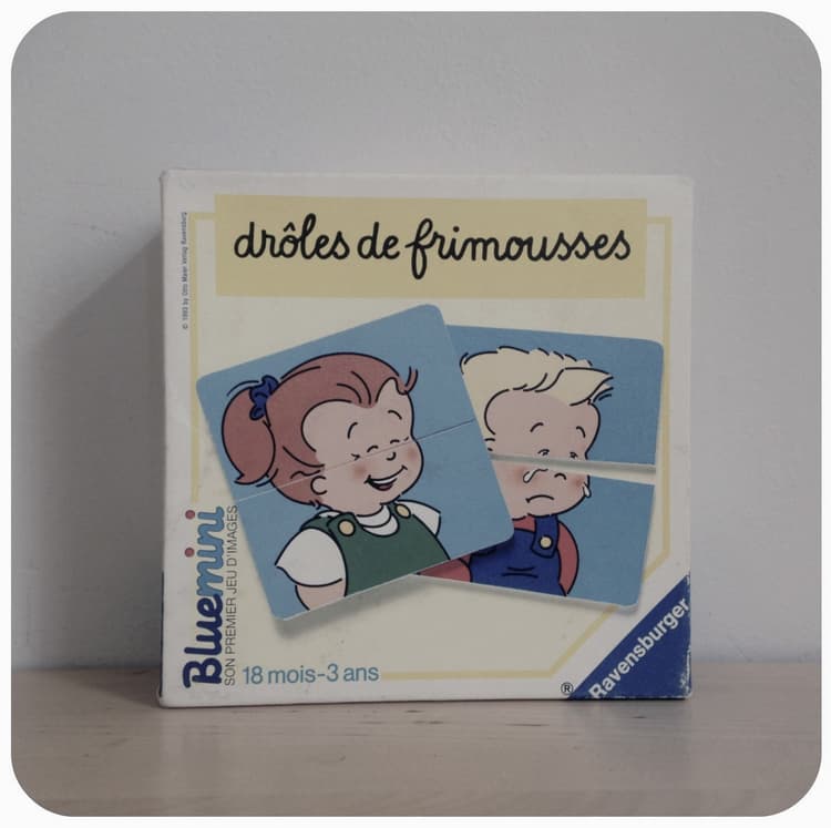 Boîte du jeu : Drôles de frimousses