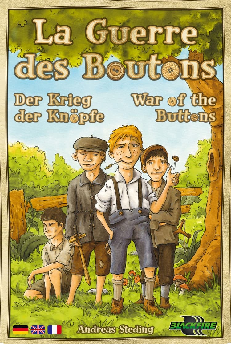 Boîte du jeu : La guerre des boutons