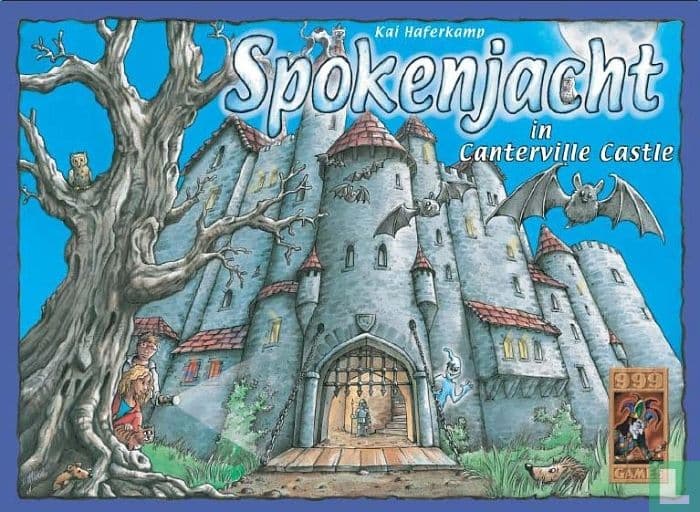 Boîte du jeu : Spokenjacht in Canterville castle