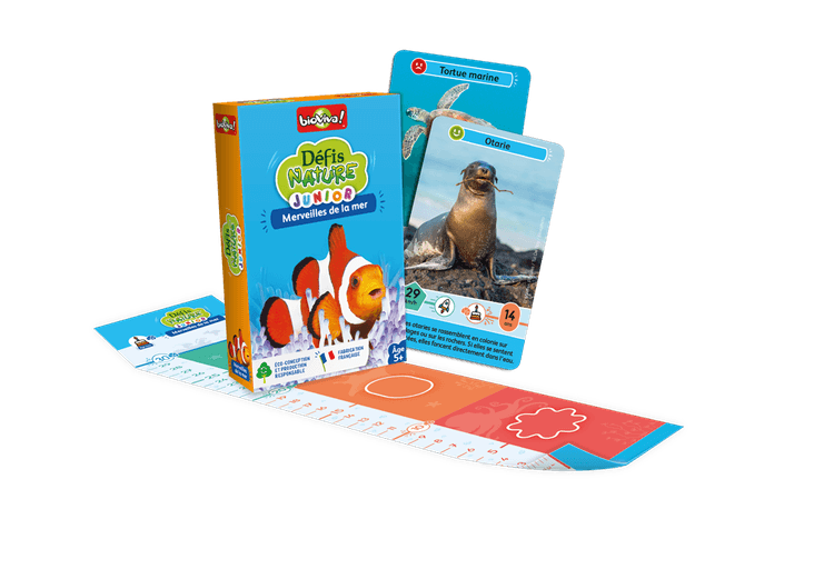 Boîte du jeu : Défis Nature Junior - Merveilles de la mer