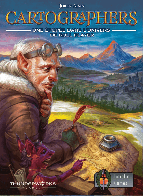 Boîte du jeu : Cartographers