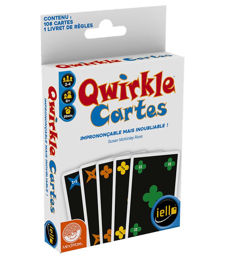 Boîte du jeu : Qwirkle Cartes