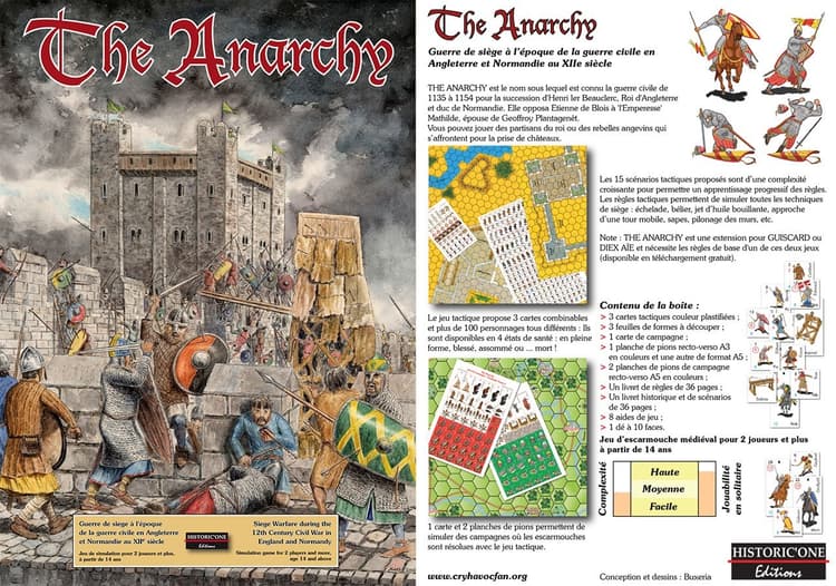 Boîte du jeu : THE ANARCHY