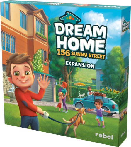 Boîte du jeu : dream home : 156 sunny street