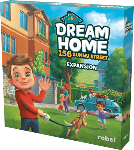 Boîte du jeu : dream home : 156 sunny street