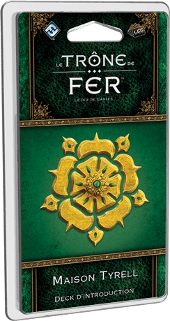 Boîte du jeu : Maison Tyrell : Deck d’introduction Trône de Fer LCG 2nd Édition