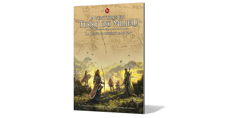 Boîte du jeu : Av. en Terres du Milieu - La route se poursuit sans fin
